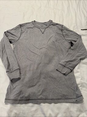 Men's Long-Sleeve Crewneck Thermal Shirt - Heather Gray